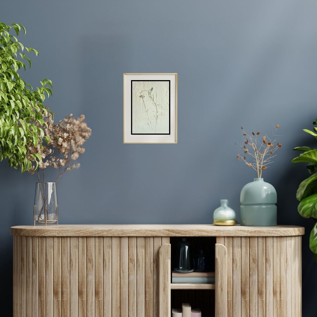 Impressions of a cornflower