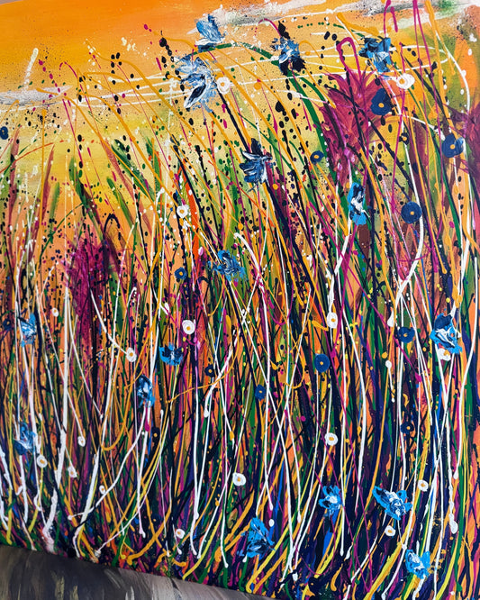 Windswept Wildflowers