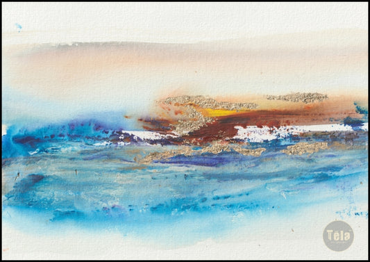 wall art for living room | tela art company