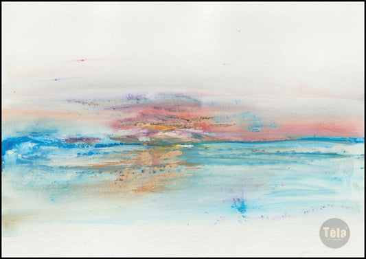 wall art for living room | tela art company