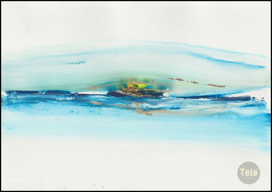 Wall art for living room | tela art company